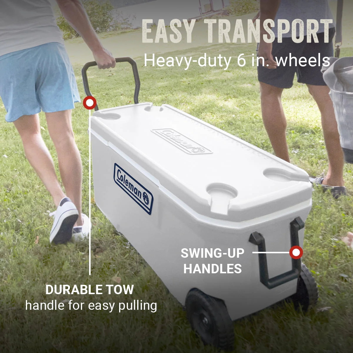 100 Quart Wheeled Cooler A2664