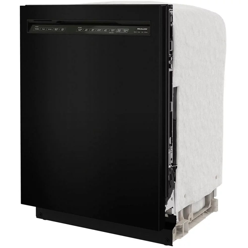 Black Dishwasher with Third Level Utensil Rack U82564