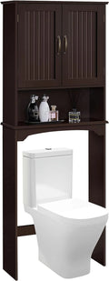 Over The Toilet Storage Cabinet Bathroom Organizer with Adjustable Shelf K797