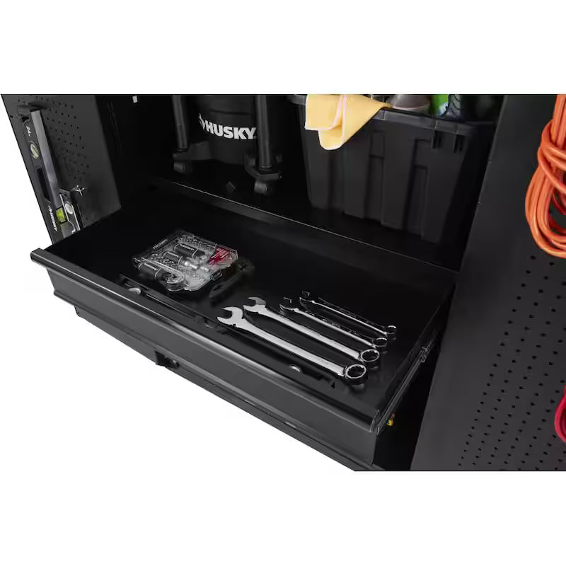 Heavy Duty Welded Steel Garage Storage System in Black U438