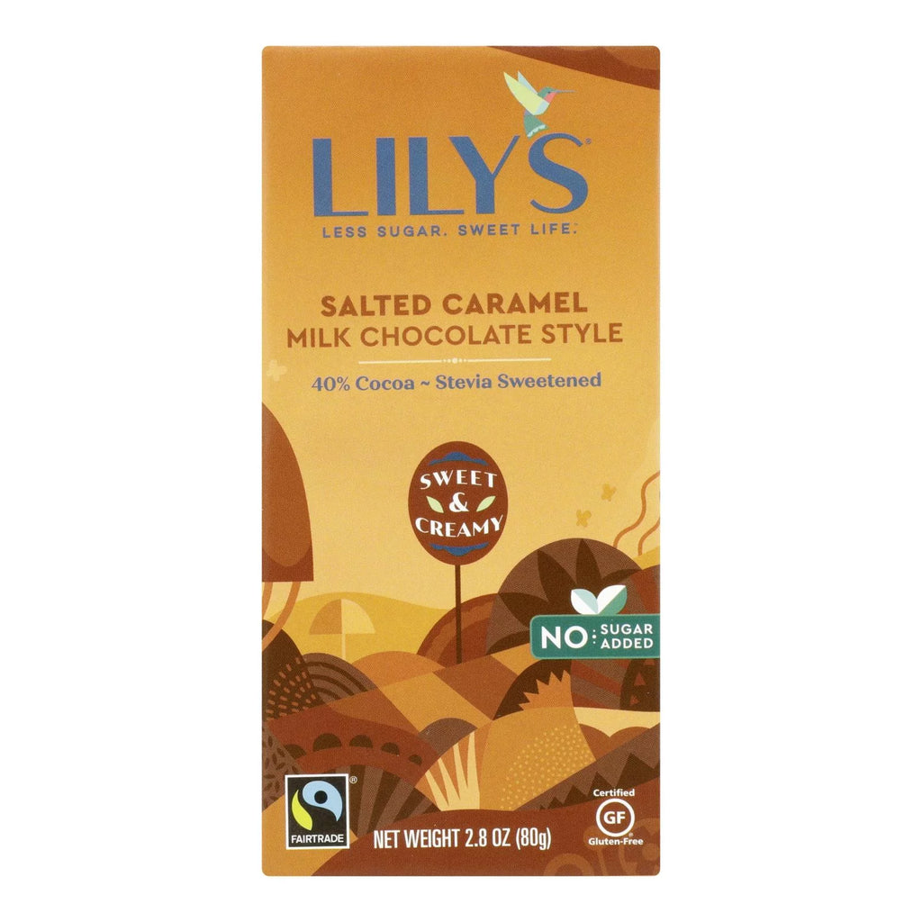 Chocolate Bar Caramelized & Salted Case of 12 2.80 oz L294753