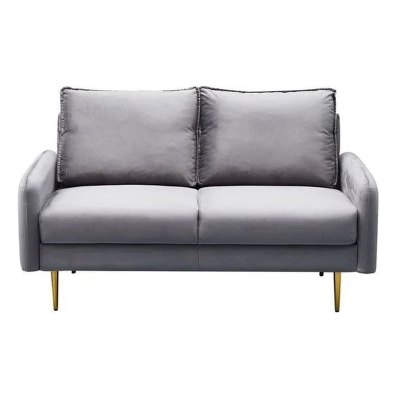 Velvet Living Room Sofa and Loveseat Set K71293