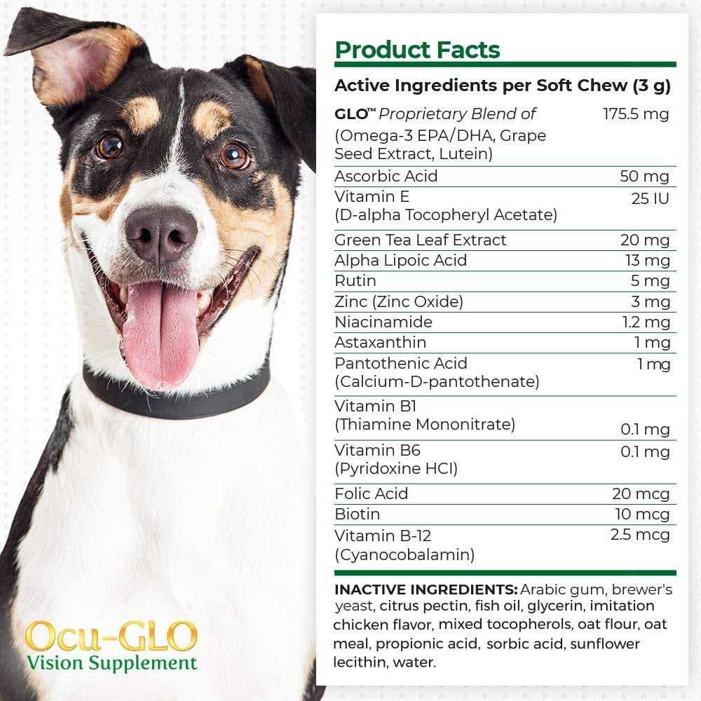 Vision Supplement Chewables for Dogs and Cats F9473