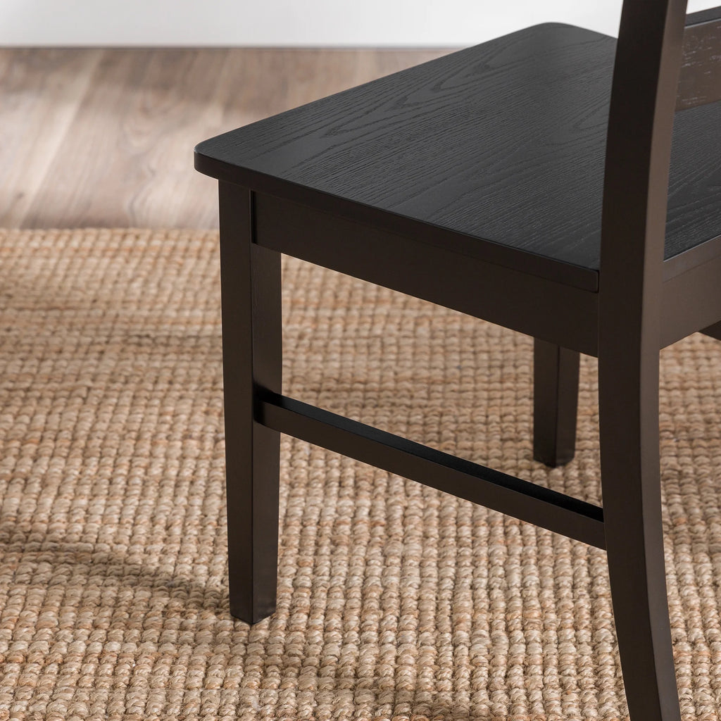 Set of 2 Black Dining Chair P86588