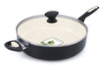 5qt Ceramic Non-Stick Covered Skillet with Helper Handle U29665