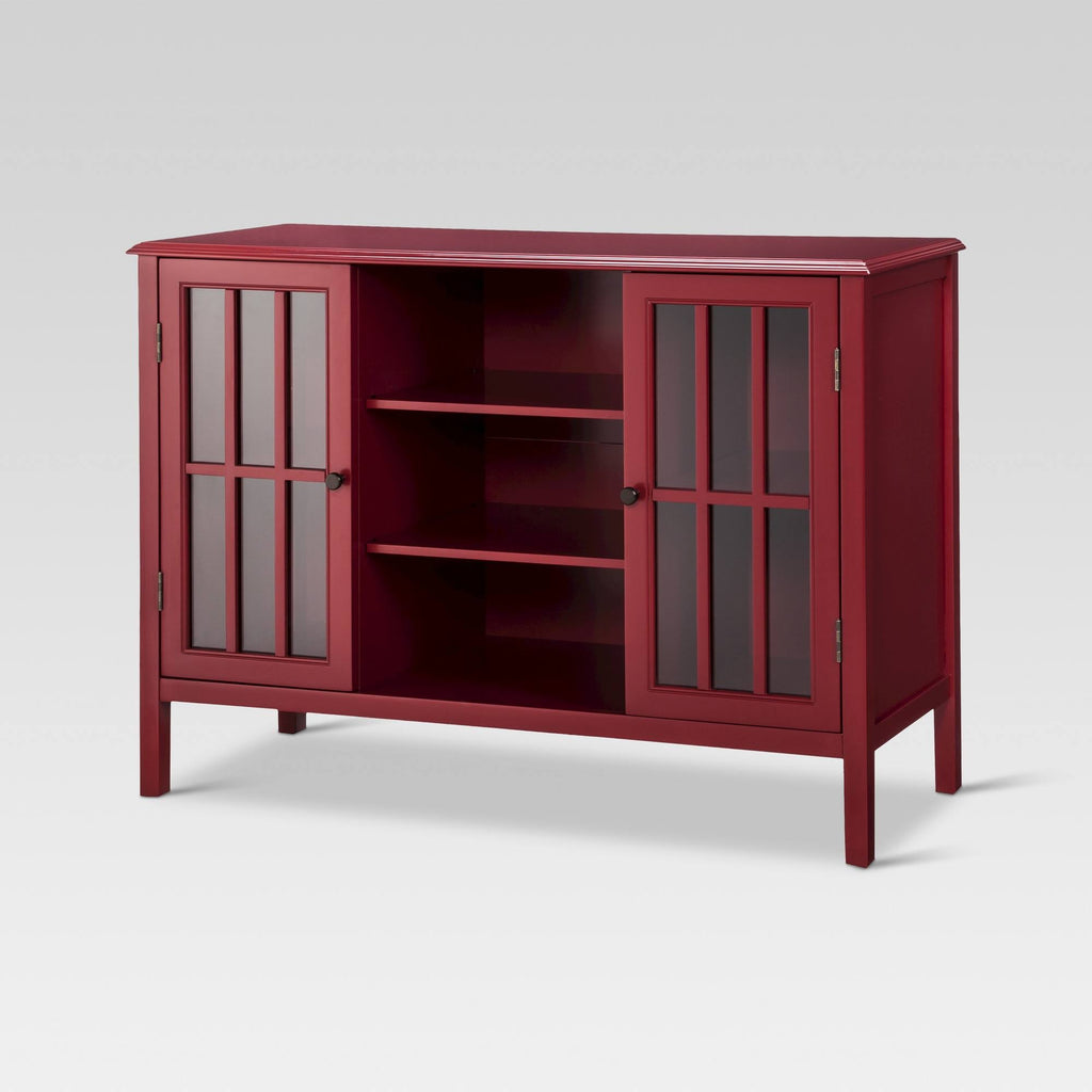 2 Door Storage Cabinet with Center Shelves Y4520