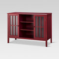 2 Door Storage Cabinet with Center Shelves Y4520