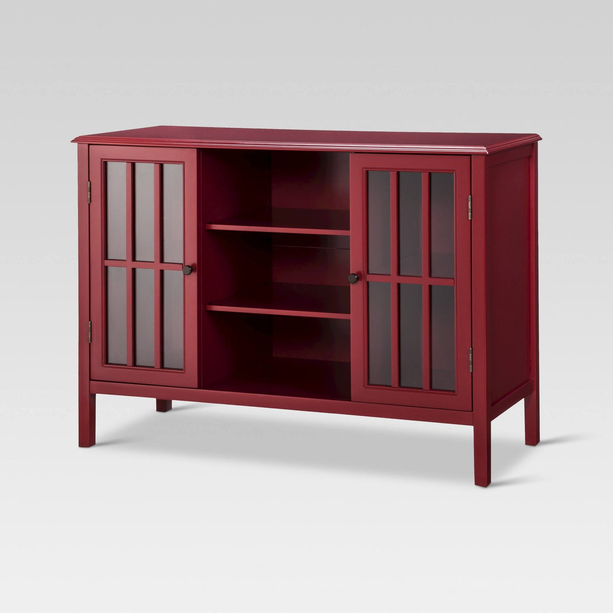 2 Door Storage Cabinet with Center Shelves Y4520