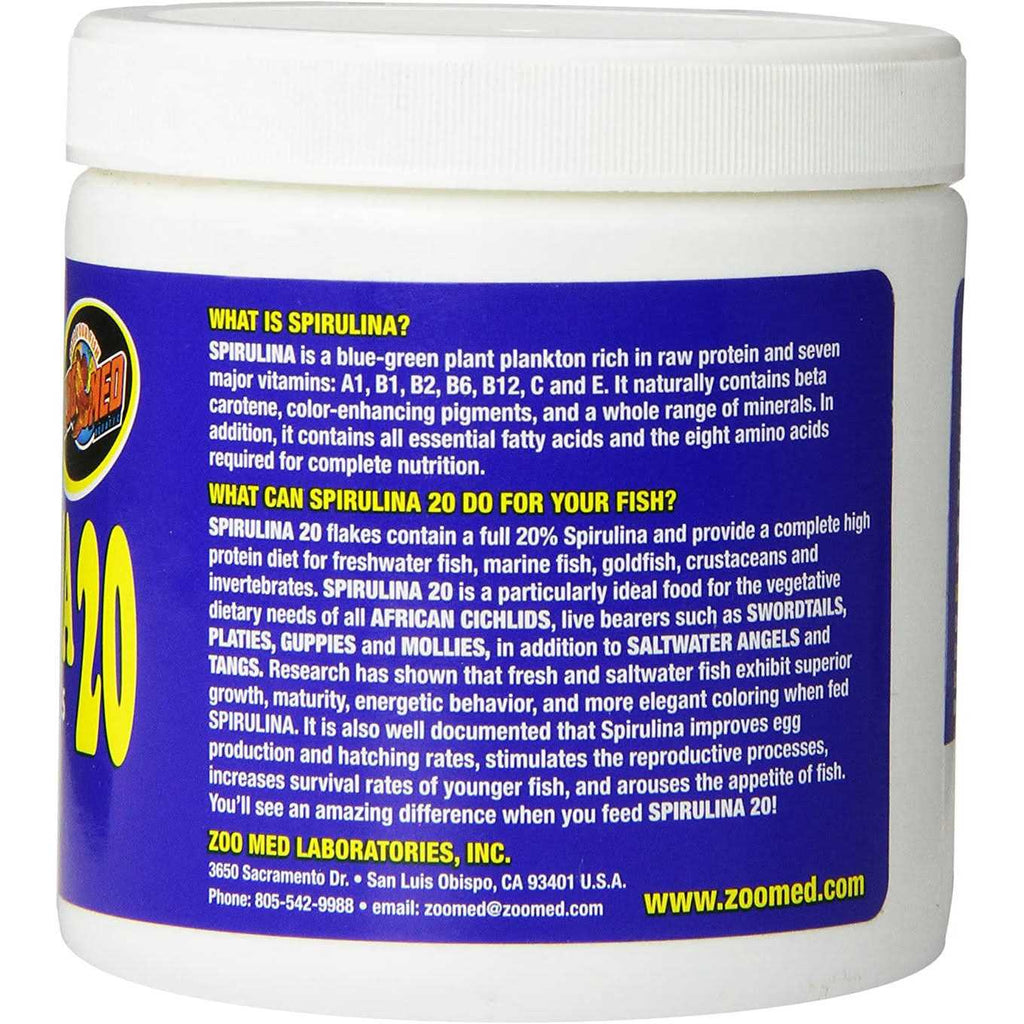 Spirulina 20 Fish Food Flakes M39418