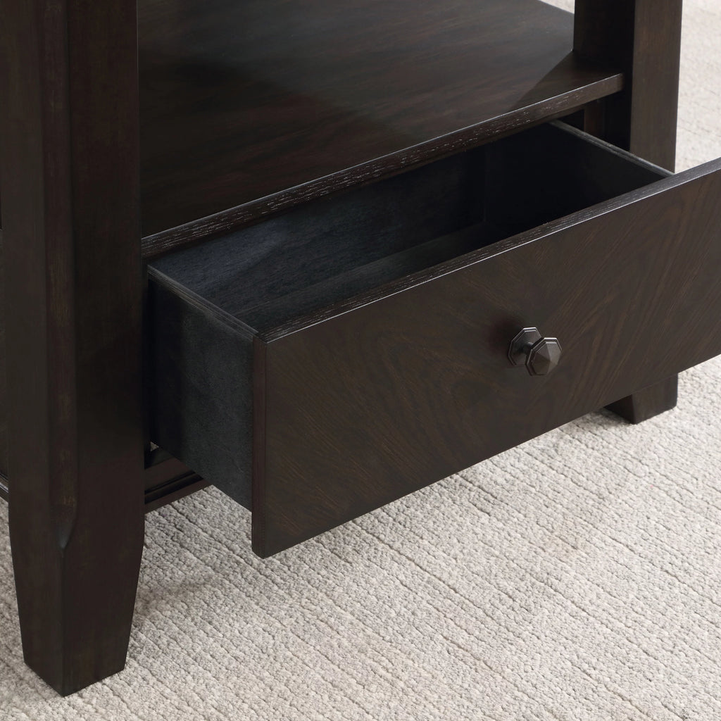 Wood Dining Table with Lazy Susan W5486