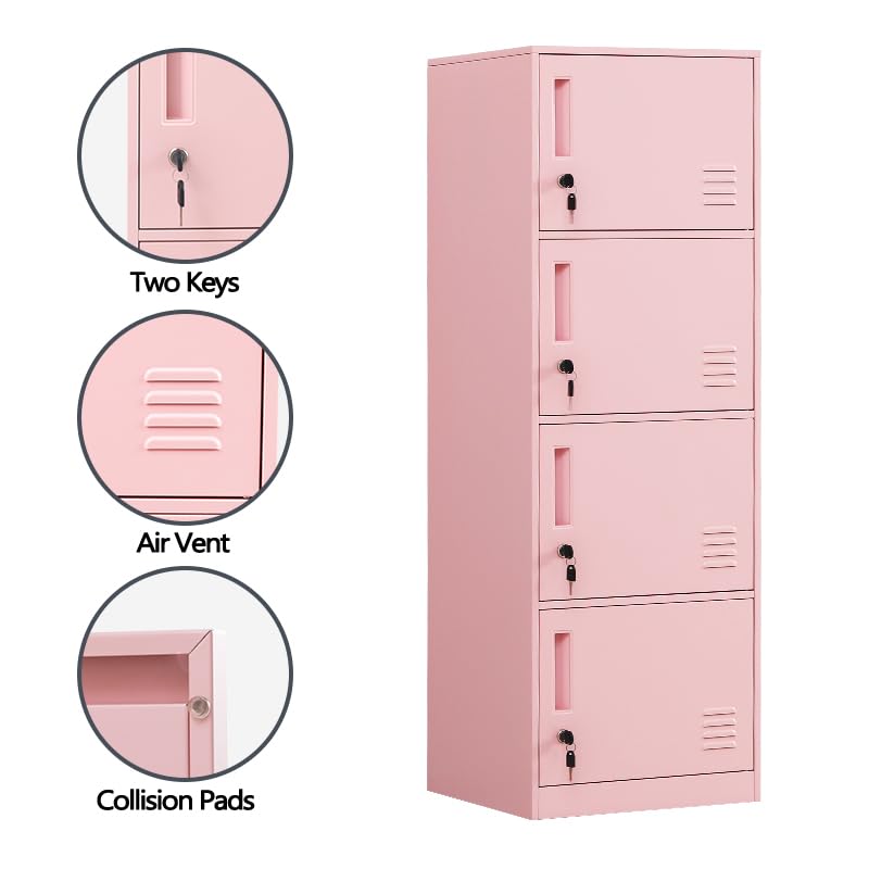 3 Door Metal Vertical Storage Locker R323631