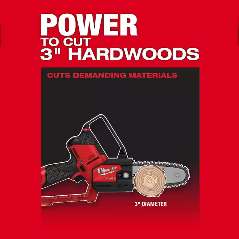 12V Lithium-Ion Brushless 6 in. Chainsaw with Extra Chain J5390