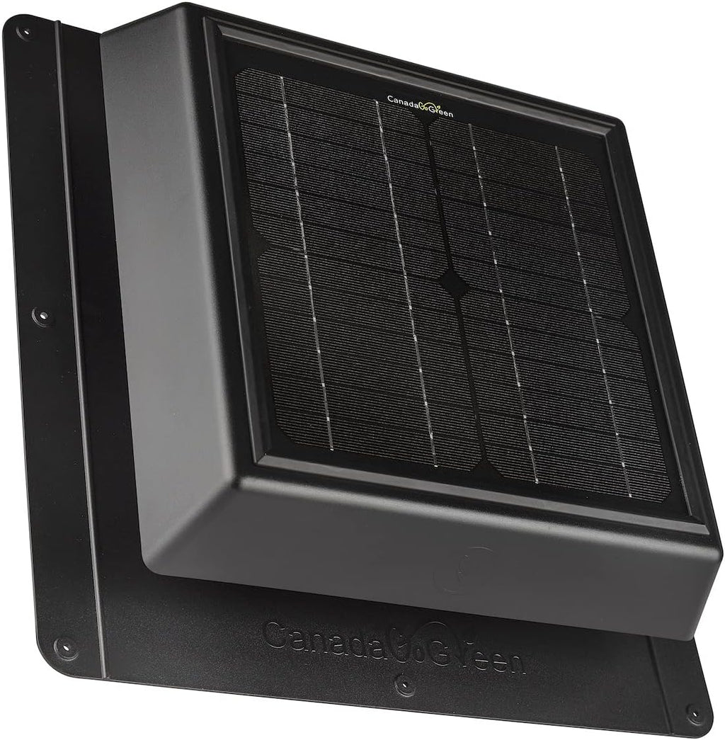 Solar Powered Polycarbonate Vent 400 CFM Pack of 2 B39806