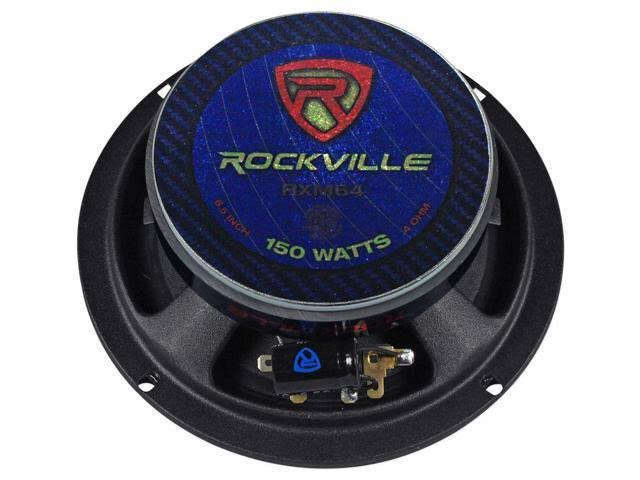 6.5x22 600W 4 Ohm Mid-Range Car Speakers Kevlar Cone S295