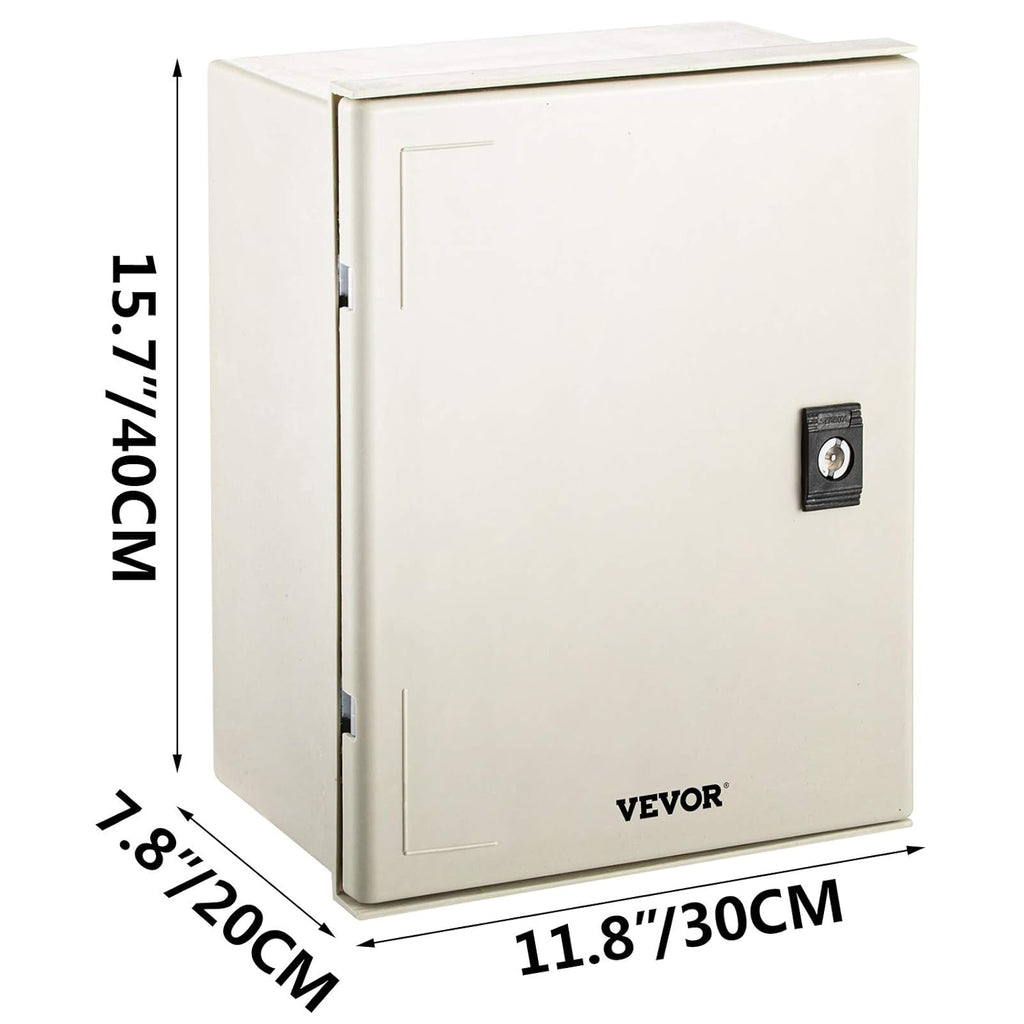 16 x 12 x 8'' NEMA 4X Fiberglass Electrical Enclosure Q500583