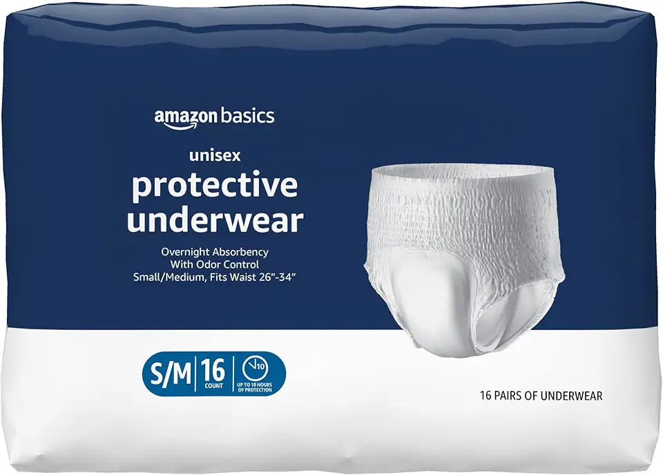Unisex Protective Underwear Small/Medium 16 Count E992671