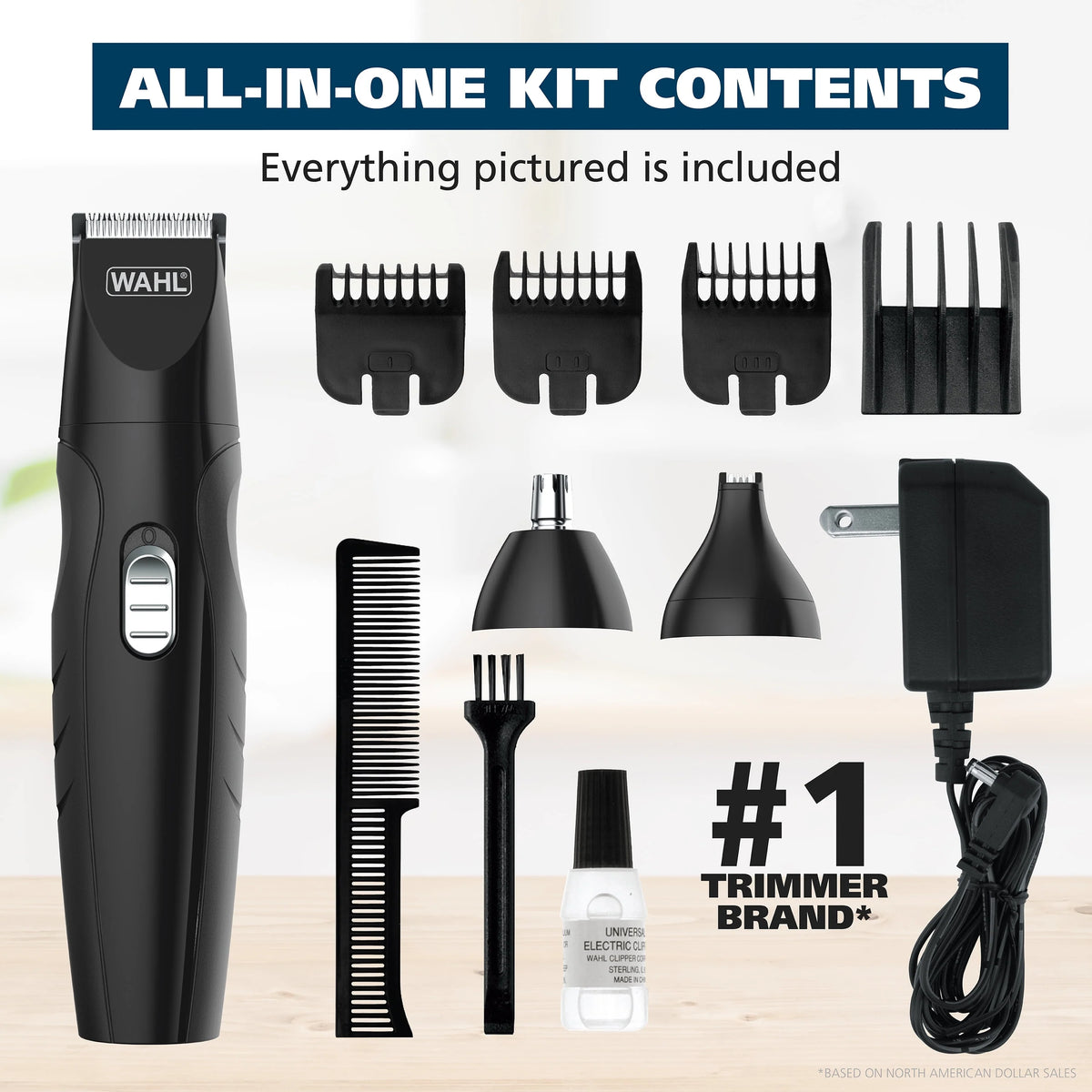 Rechargeable Beard Mustache Detail Trimmer Z6969