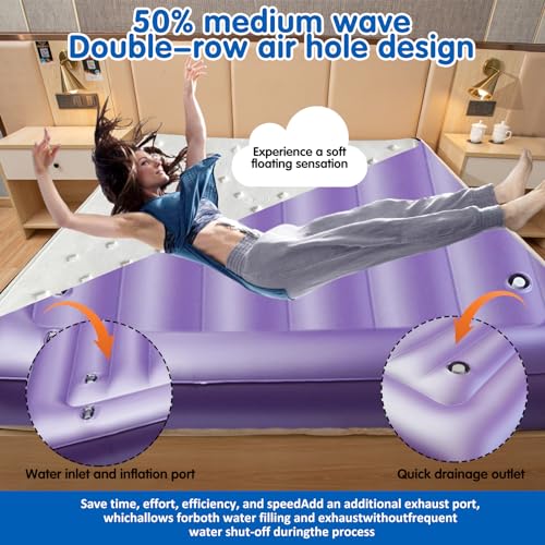 PVC Softside Water Bed with Smart Thermostats King P200