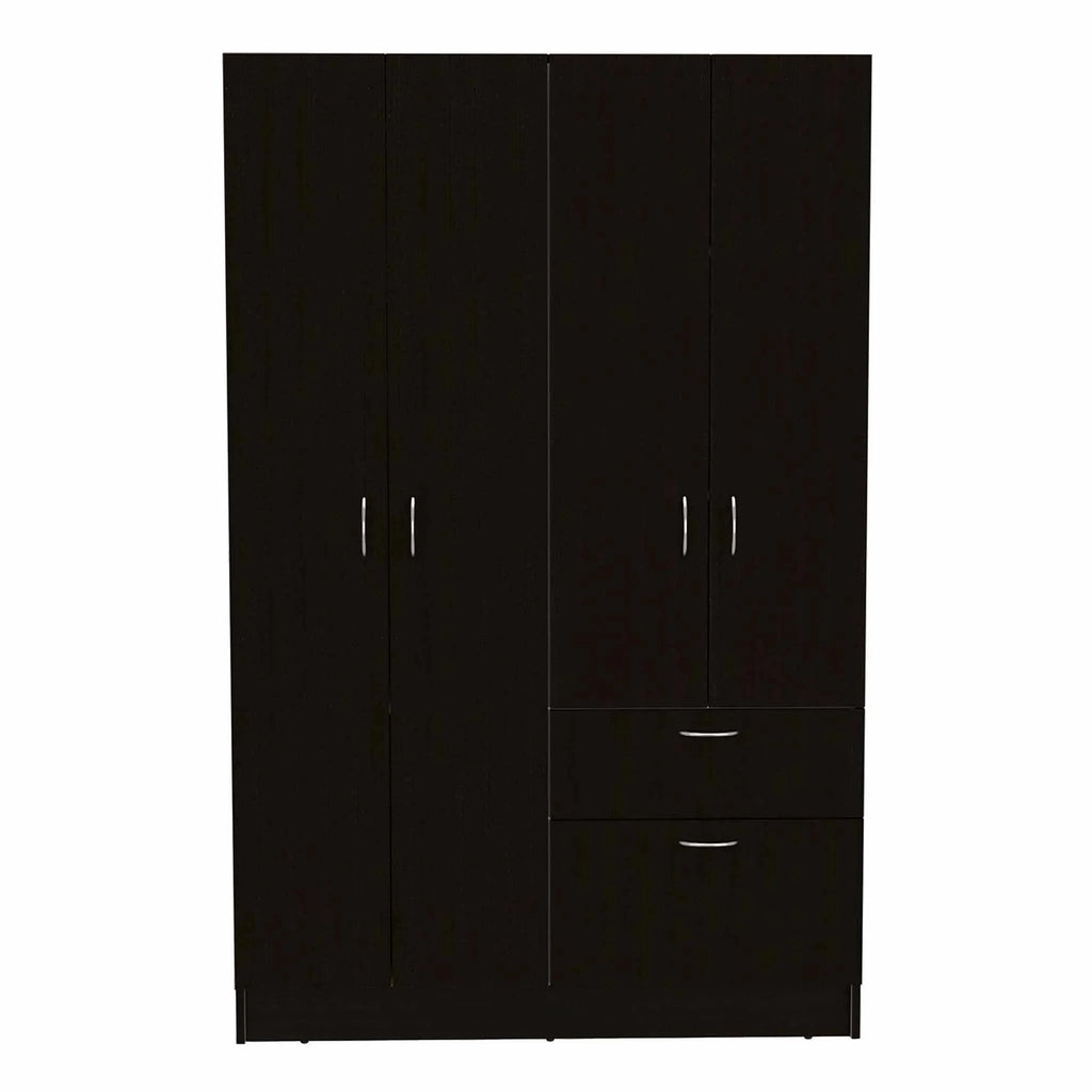 Black White Armoire C617