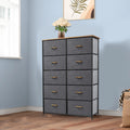 10 Drawer Fabric Storage Dresser Z434