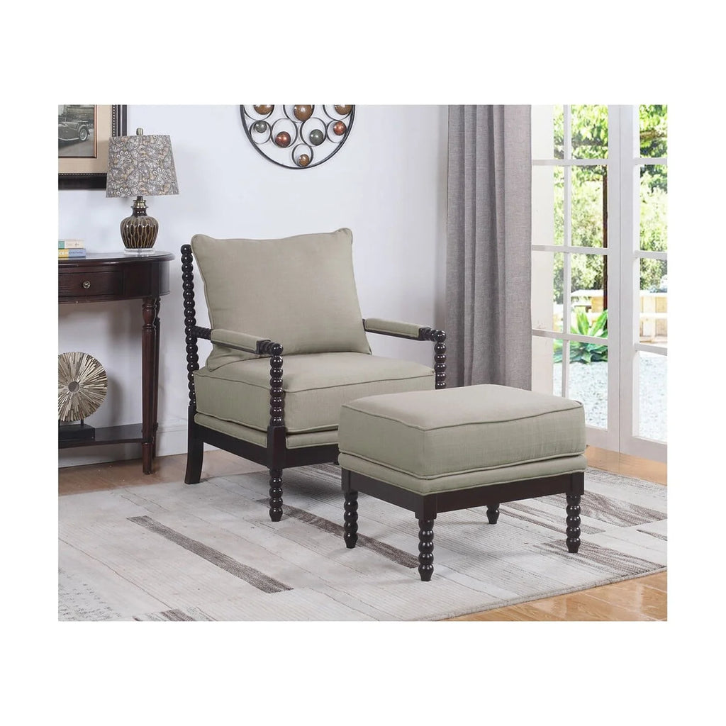 Beige Lounge Chair U10432