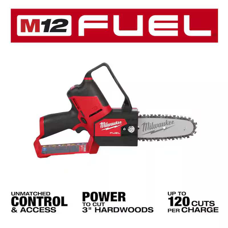 12V Lithium-Ion Brushless 6 in. Chainsaw with Extra Chain J5390