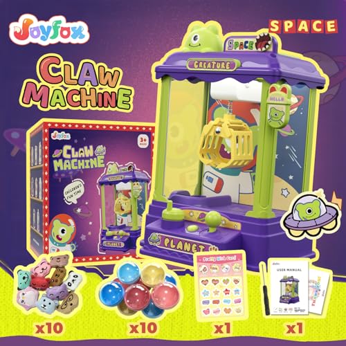 Mini Claw Machine with Plush and Capsule Toy F593