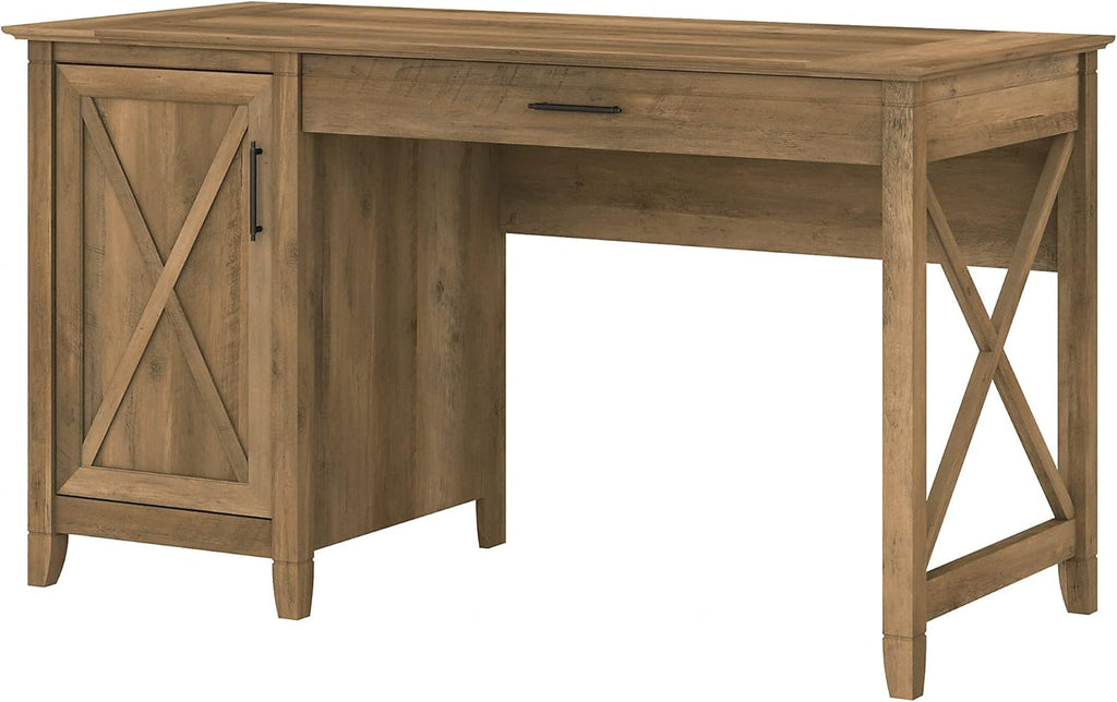 54W Computer Desk with Keyboard Tray and Storage K531236