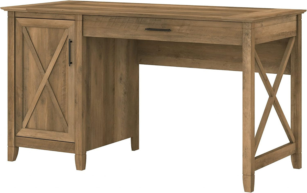 54W Computer Desk with Keyboard Tray and Storage K531236