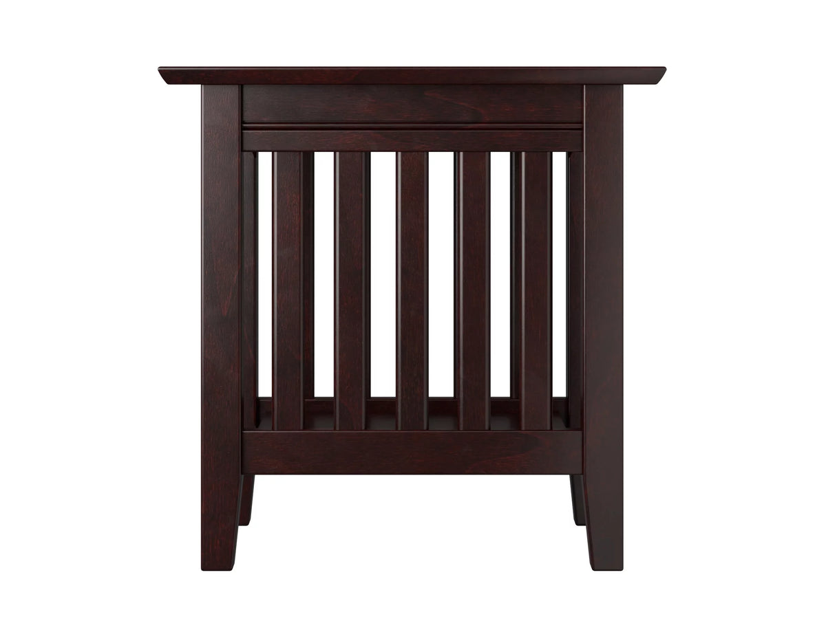 Chair Side Table in Espresso U874