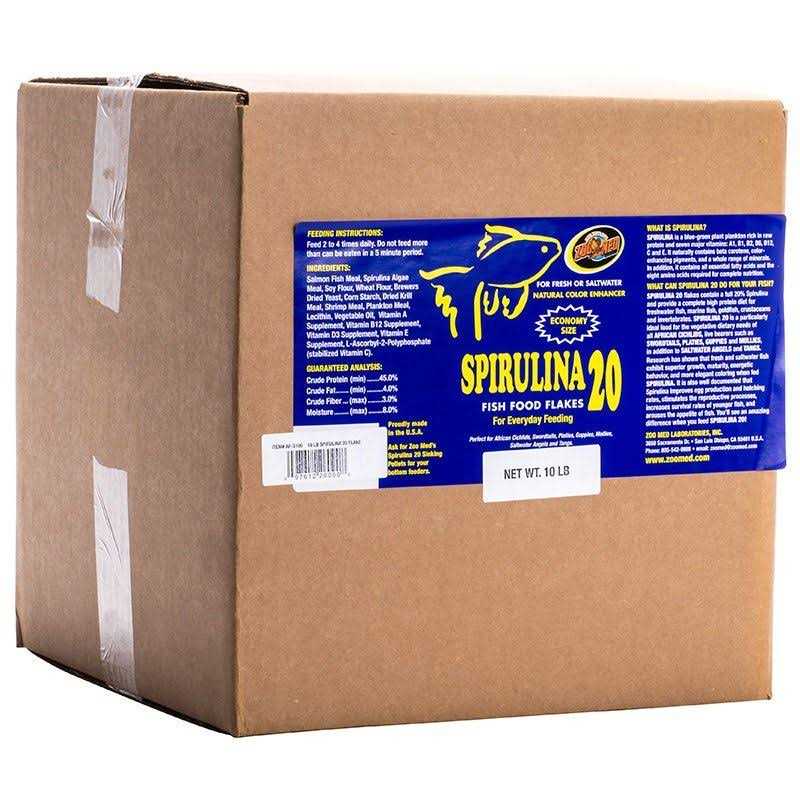 Spirulina 20 Fish Food Flakes M39418