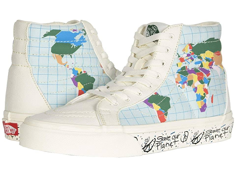 Classic White Multi Sk8-Hi T973742