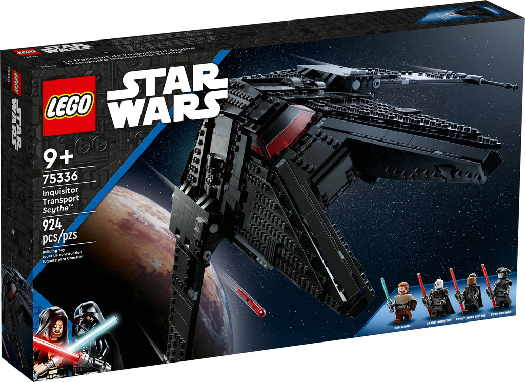 Buildable Toy Starship with Minifigure and Lightsabers B558