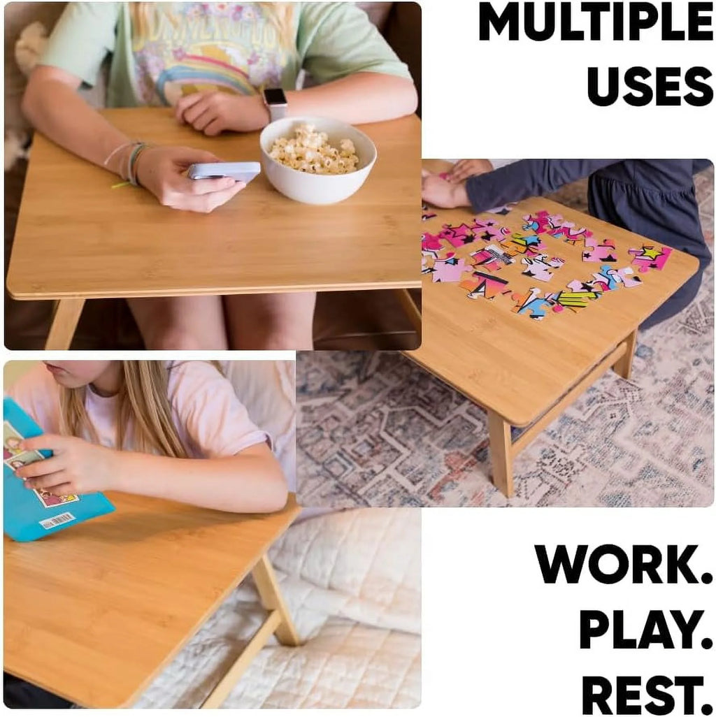 Foldable Natural Bamboo Low Table K641032