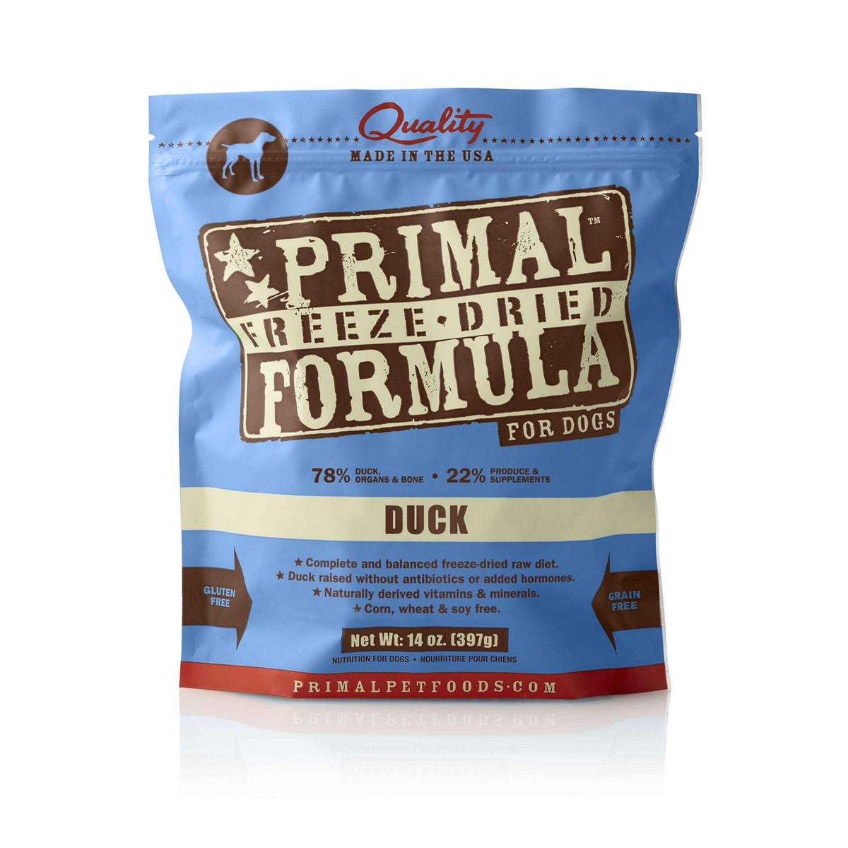 Freeze Dried Duck Dog Food U59487