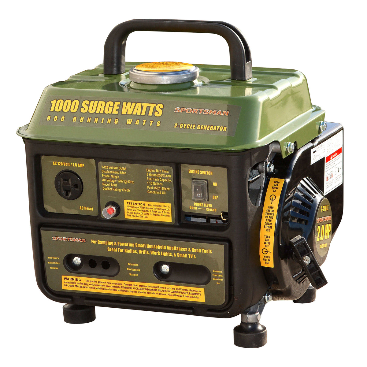 1000 W Portable Generator T68587