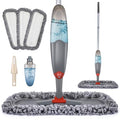Microfibre Spray Floor Mops with 3 Mop Heads & 635 ML Bottle S20236