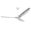 84 Ceiling Fan with Brushed Aluminum Blades and White Finish G13830
