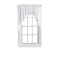Solid Color Window Lined Swag Set 126"x63" White U1121