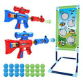 Shooting Game Toy with Standing Shooting Target, 24 Foam Balls X78105