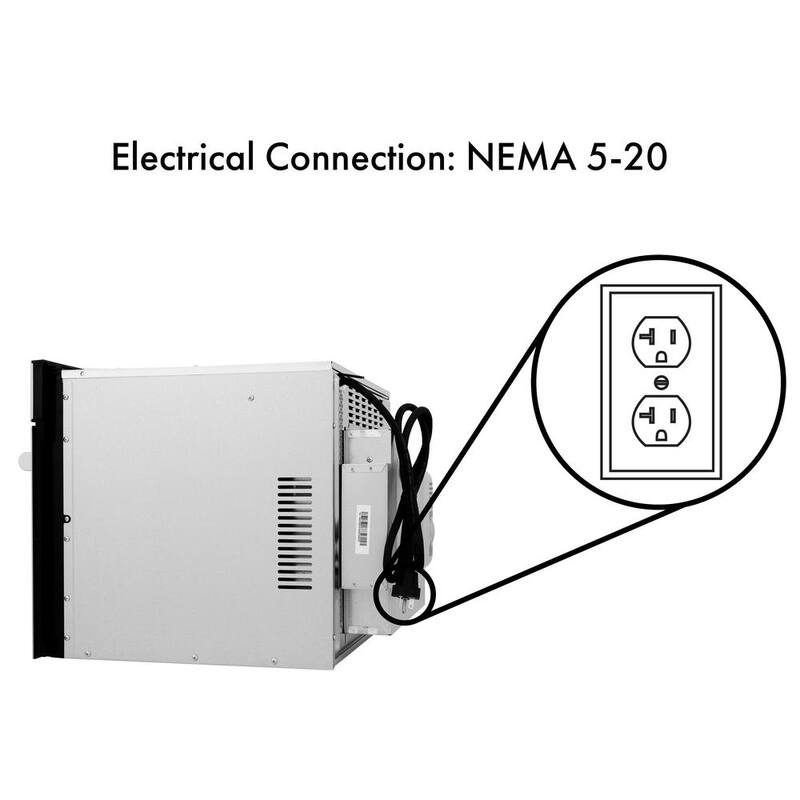 1000-Watt Built-In Microwave Oven in Stainless Steel L60923