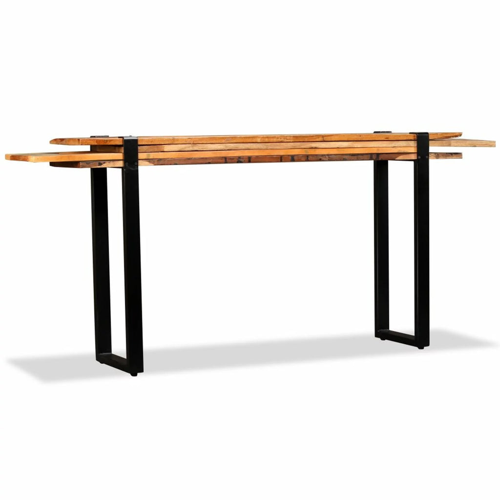 Solid Reclaimed Wood Console Table P5989