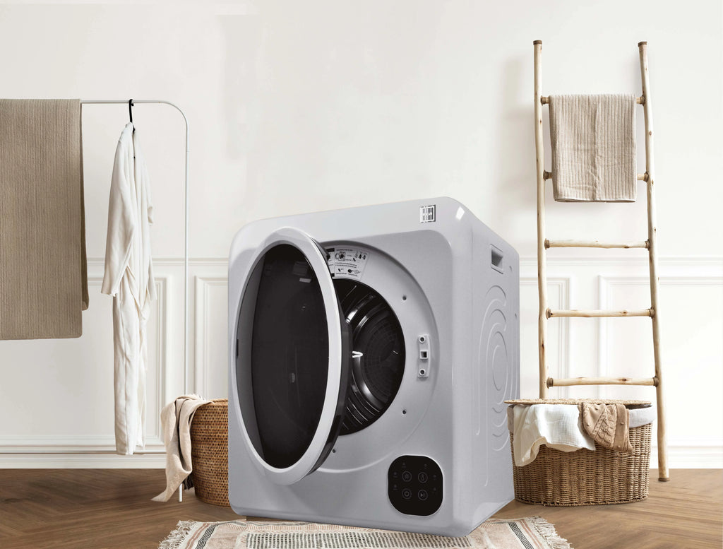 White 3.75 Cu ft Ventless Electric Dryer T3877
