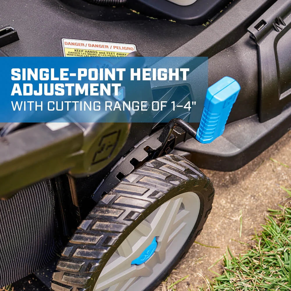 21-inch 3-in-1 Self-Propelled Mower Kit with 6.0Ah Lithium-Ion Batteries R755457