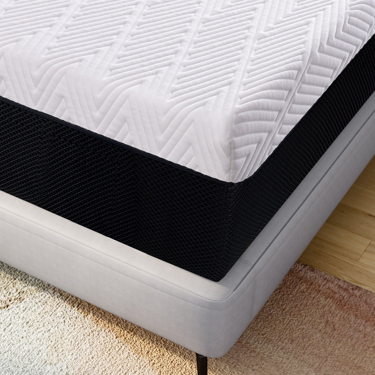 Short Queen 10 Cooling Gel Memory Foam Mattress V69186