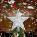 Christmas Tree Topper Lighted with 6 Projection Modes C804549