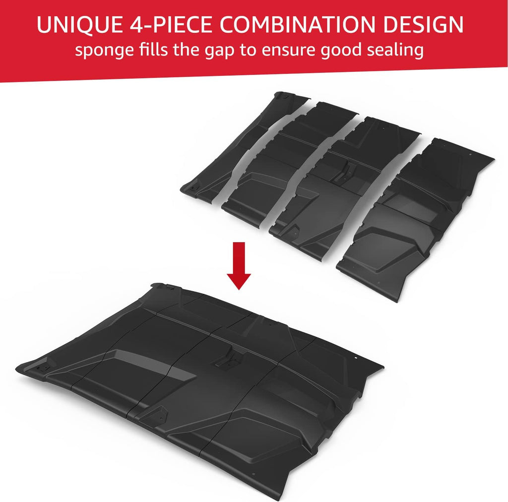 4 Piece Polyethylene 4 Seater Roof Z192