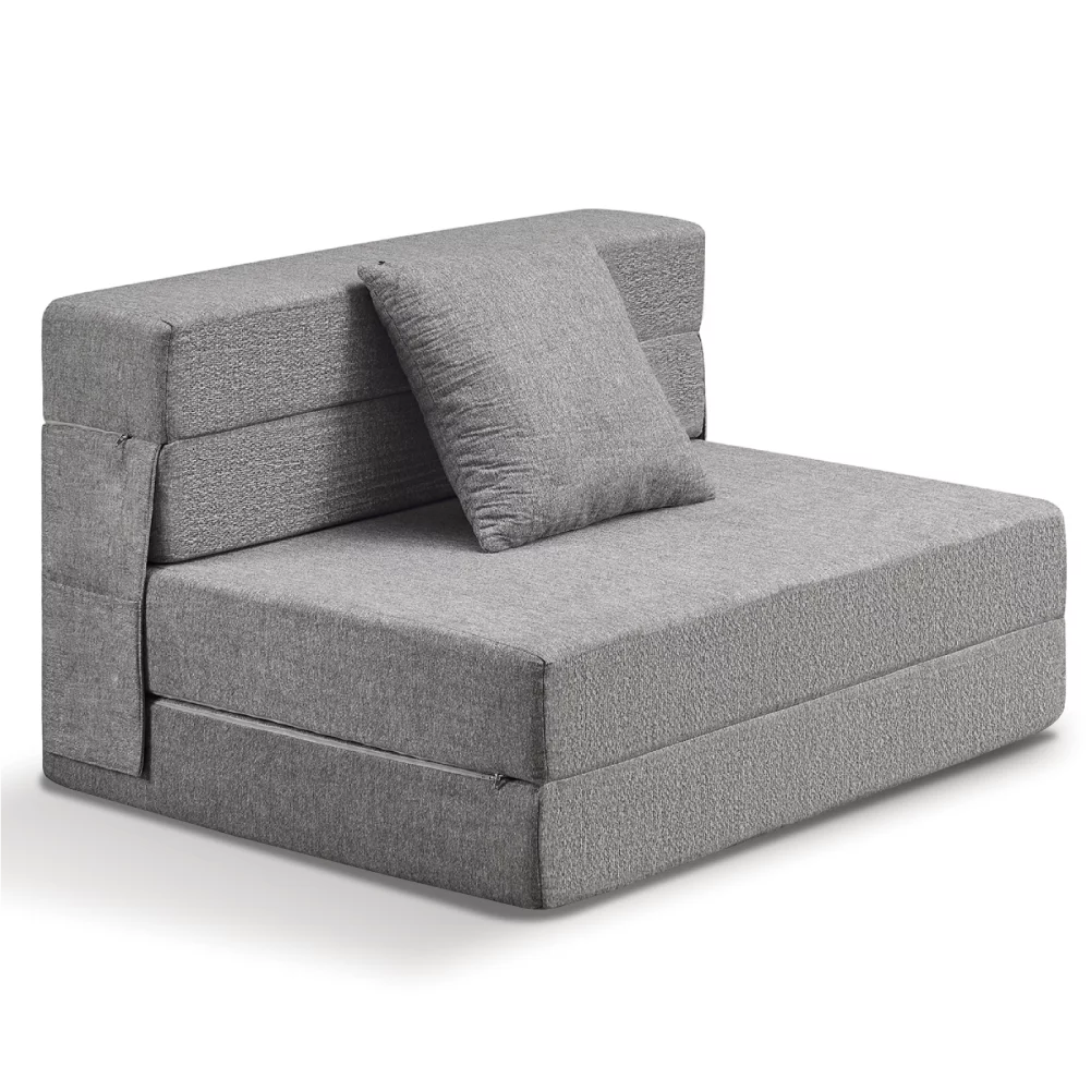 Adjustable Memory Foam Folding Sofa Bed with Pillow K794