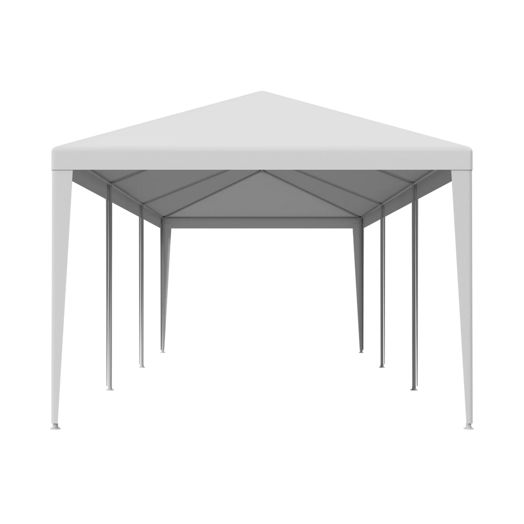 White Waterproof Canopy Tent Set 10 x 30' V974