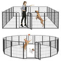 Heavy Duty Anti-Rust Dog Playpen with Doors X6421
